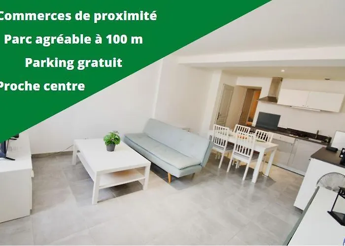 T2 Grand Espace Calme Et Confort